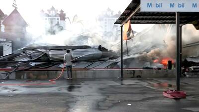 A massive fire broke out at the TRP game zone in Rajkot on May 25 this year killing 27 people including four children (ANI FILE PHOTO) A massive fire broke out at the TRP game zone in Rajkot on May 25 this year killing 27 people including four children (ANI FILE PHOTO)