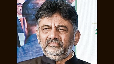 Addressing the media, Shivakumar insisted that his words have been “twisted” and reaffirmed the government’s commitment to the welfare scheme. (ANI PHOTO)
