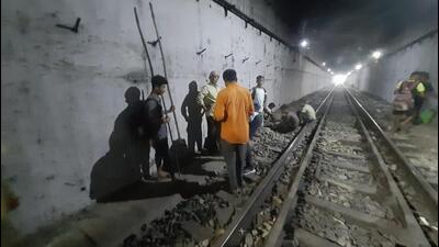 Altogether 10 trains have been cancelled, while four have been partially cancelled due to the accident (X/drm_lmg_nfr) Altogether 10 trains have been cancelled, while four have been partially cancelled due to the accident (X/drm_lmg_nfr)