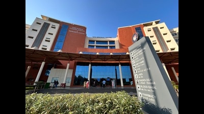 Built to provide advanced cancer care across North India, Mohali’s Homi Bhabha Cancer Hospital and Research Centre (HBCHRC) is part of the Tata Memorial Centre, overseen by department of atomic energy, Government of India. (HT Photo) Built to provide advanced cancer care across North India, Mohali’s Homi Bhabha Cancer Hospital and Research Centre (HBCHRC) is part of the Tata Memorial Centre, overseen by department of atomic energy, Government of India. (HT Photo)