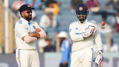 India's captain Rohit Sharma with Rishabh Pant. (AP) India's captain Rohit Sharma with Rishabh Pant. (AP)