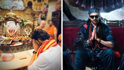 Kartik Aaryan at Siddhivinayak Temple (Instagram) Kartik Aaryan at Siddhivinayak Temple (Instagram)