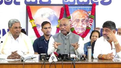 On Thursday, Kharge had underscored the importance of fiscal responsibility, stating that if the government failed to deliver on its commitments, it could result in a bad reputation and hardships for the community. (PTI)