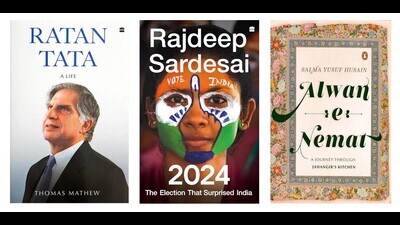 On the reading list this week is a volume on industrialist and philanthropist Ratan Tata’s life, a translation of a Mughal recipe book, and a look at the dramatic general elections of 2024. (Akash Srivastav) On the reading list this week is a volume on industrialist and philanthropist Ratan Tata’s life, a translation of a Mughal recipe book, and a look at the dramatic general elections of 2024. (Akash Srivastav)
