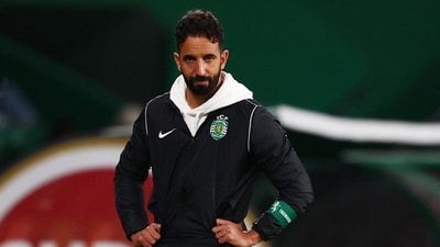 Ruben Amorim during a match. (REUTERS)