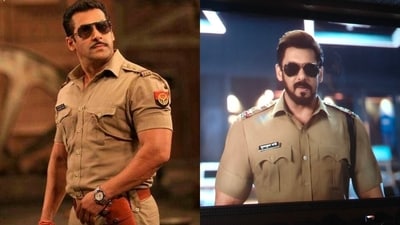 Salman Khan's cop character Singham Again makes a cameo in Singham Again. Salman Khan's cop character Singham Again makes a cameo in Singham Again.