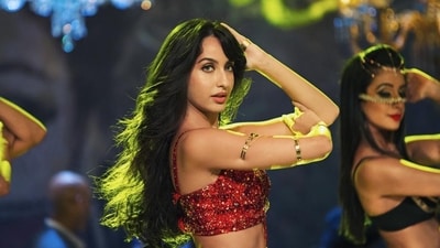 Nora Fatehi recently said that she initially refused to shoot Dilbar song as she felt her blouse was "too tiny." Nora Fatehi recently said that she initially refused to shoot Dilbar song as she felt her blouse was "too tiny."