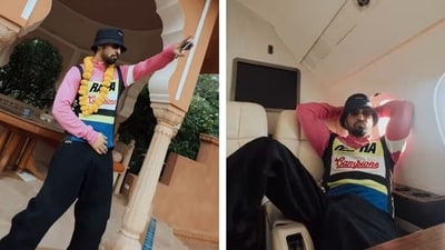 Diljit Dosanjh arrived in 'Pink City' Jaipur for Dil-Luminati Tour. Diljit Dosanjh arrived in 'Pink City' Jaipur for Dil-Luminati Tour.