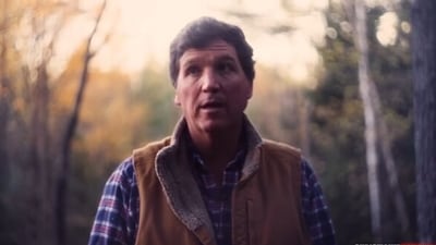 Tucker Carlson opens up about his alleged encounter with something spiritual as he was allegedly attacked by a demon in his sleep and left with physical marks to show for it. (YouTube (Christianities?)) Tucker Carlson opens up about his alleged encounter with something spiritual as he was allegedly attacked by a demon in his sleep and left with physical marks to show for it. (YouTube (Christianities?))