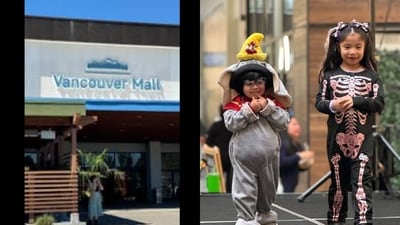 Gunfire erupted at the Vancouver Mall in Washington State just moments before its annual trick-or-treating celebration was scheduled to conclude. (Instagram (@shopvanmall)) Gunfire erupted at the Vancouver Mall in Washington State just moments before its annual trick-or-treating celebration was scheduled to conclude. (Instagram (@shopvanmall))
