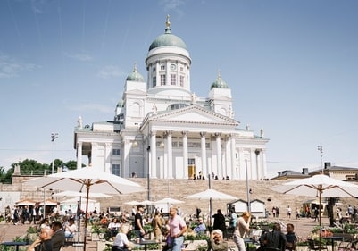 Helsinki Cathedral is the most photographed monument in the Finnish capital (Camilla Bloom)