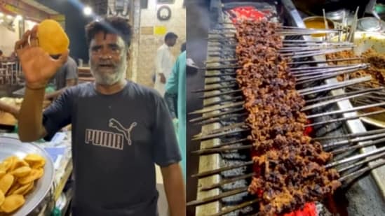 Pakistani vlogger showcased Karachi's 'Mini Bihar,' highlighting Bihari dishes. (Instagram/samixstreets )