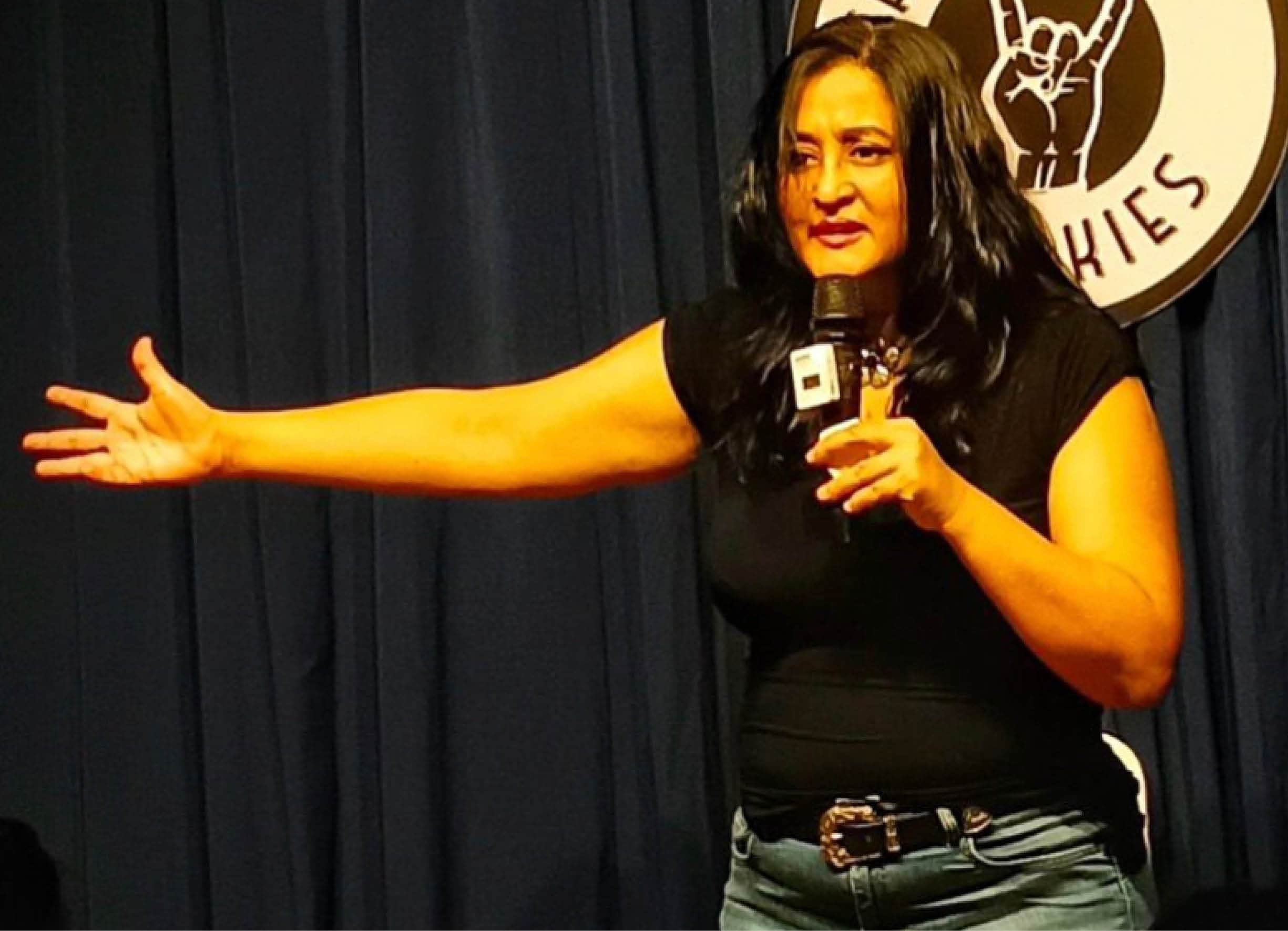 Comedian Kajol Srinivasan trained her eyes to glaze over comments that start with ‘This was the worst…’. (INSTAGRAM/@LOLRAKSHAK) Comedian Kajol Srinivasan trained her eyes to glaze over comments that start with ‘This was the worst…’. (INSTAGRAM/@LOLRAKSHAK)
