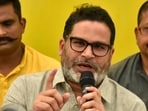 Jan Suraj Party president Prashant Kishore.(Santosh Kumar/ Hindustan Times file)