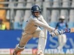 India's Shubman Gill plays a shot during Day 2 of the third test match against New Zealand. (ANI Photo) India's Shubman Gill plays a shot during Day 2 of the third test match against New Zealand. (ANI Photo)