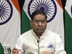 External affairs ministry spokesperson Randhir Jaiswal. 