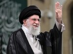 In this photo released by an official website of the office of the Iranian supreme leader, Supreme Leader Ayatollah Ali Khamenei waves to the crowd during a meeting with school and university students, in Tehran, Iran, Saturday, Nov. 2, 2024.