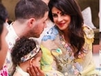 Priyanka Chopra, Nick Jonas and Malti Marie are currently in London. Priyanka Chopra, Nick Jonas and Malti Marie are currently in London.