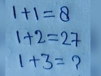 A maths puzzle baffled users online, sparking guesses and debates over the answer.