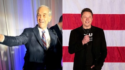 Elon Musk proposed Ron Paul for a government efficiency role, should Trump win. (File Images) Elon Musk proposed Ron Paul for a government efficiency role, should Trump win. (File Images)