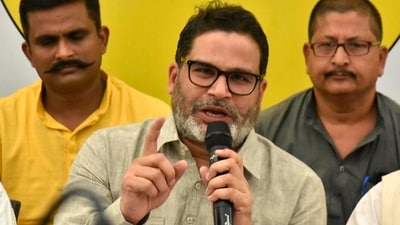 Jan Suraj Party president Prashant Kishore.(Santosh Kumar/ Hindustan Times file)