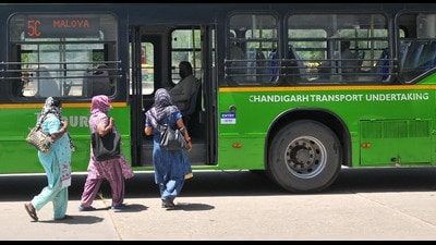 In the absence of Mohali’s own local bus service, currently, city residents rely on the services of the Chandigarh Transport Undertaking (CTU) that serves Mohali on limited routes. (HT File Photo) In the absence of Mohali’s own local bus service, currently, city residents rely on the services of the Chandigarh Transport Undertaking (CTU) that serves Mohali on limited routes. (HT File Photo)
