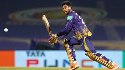 Venkatesh Iyer wasn't retained by KKR. (PTI) Venkatesh Iyer wasn't retained by KKR. (PTI)