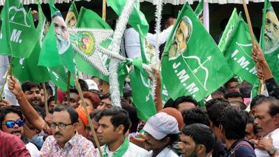 Santhal Pargana is considered JMM’s bastion, where the party with its allies won 14 of the 18 seats in 2019 election. (HT Photo) Santhal Pargana is considered JMM’s bastion, where the party with its allies won 14 of the 18 seats in 2019 election. (HT Photo)