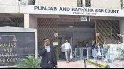 The Punjab and Haryana high court (HT File) The Punjab and Haryana high court (HT File)
