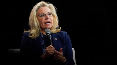 Donald Trump recently made violent remarks about Liz Cheney, suggesting she should be shot.
 REUTERS/Kevin Lamarque (REUTERS)