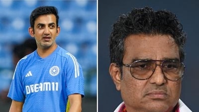 Sanjay Manjrekar had some advice for Gautam Gambhir. (Agency-Getty) Sanjay Manjrekar had some advice for Gautam Gambhir. (Agency-Getty)