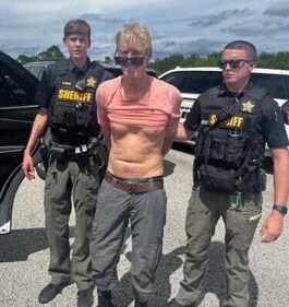 In this handout image released on September 16, 2024 by the Martin County Sheriff's Offfice shows Ryan Wesley Routh following his arrest in Martin County, Florida, on September 15. (AFP)