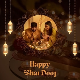 Happy Bhai Dooj to the best sibling in the world! (Canva) Happy Bhai Dooj to the best sibling in the world! (Canva)