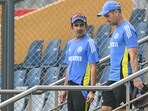 India's head coach Gautam Gambhir (L) and assistant coach Ryan Neil ten Doeschate arrive for a practice session on the eve of their third Test cricket match against New Zealand, at the Wankhede stadium in Mumbai on October 31 India's head coach Gautam Gambhir (L) and assistant coach Ryan Neil ten Doeschate arrive for a practice session on the eve of their third Test cricket match against New Zealand, at the Wankhede stadium in Mumbai on October 31