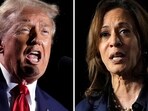 Republican presidential nominee former President Donald Trump and Democratic presidential nominee Vice President Kamala Harris