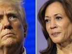 Republican presidential nominee former President Donald Trump and Democratic presidential nominee Vice President Kamala Harris (AP)