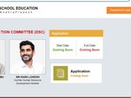 The official website for AP DSC 2024 recruitment is apdsc.apcfss.in (Screenshot)