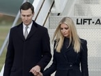 Ivanka Trump with Jared Kushner. They accompany US president Donald Trump on his visit to India on February 24 and 25.