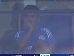 Gautam Gambhir's reaction to Virat Kohli's dismissal vs New Zealand. Gautam Gambhir's reaction to Virat Kohli's dismissal vs New Zealand.