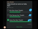 An Indian couple's K-drama-inspired baby names went viral, sparking mixed reactions online.






