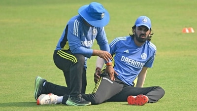 India's KL Rahul (R) reacts during a practice session on the eve of their third Test cricket match against New Zealand, at the Wankhede stadium in Mumbai on October 31 (AFP) India's KL Rahul (R) reacts during a practice session on the eve of their third Test cricket match against New Zealand, at the Wankhede stadium in Mumbai on October 31 (AFP)
