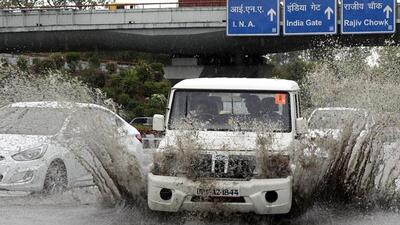 Delhi government attributed monsoon waterlogging and urban flooding to lack of proper drain desilting. (HT Archive) Delhi government attributed monsoon waterlogging and urban flooding to lack of proper drain desilting. (HT Archive)
