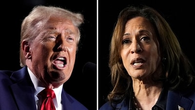 Republican presidential nominee former President Donald Trump and Democratic presidential nominee Vice President Kamala Harris (AP) Republican presidential nominee former President Donald Trump and Democratic presidential nominee Vice President Kamala Harris (AP)
