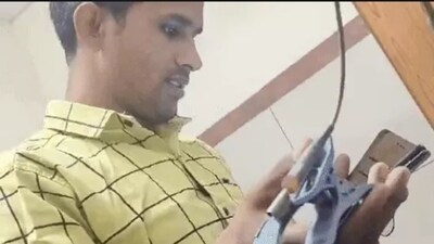 The man openly admitted that he wasn't a lab technician and never performed an ECG before. (X) The man openly admitted that he wasn't a lab technician and never performed an ECG before. (X)