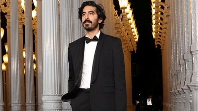 Actor Dev Patel looked dapper in a classic black men's tuxedo at the 2024 LACMA Gala.&nbsp; (REUTERS)