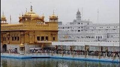 The office of the Akal Takht is located in the Golden Temple complex. (HT File)
