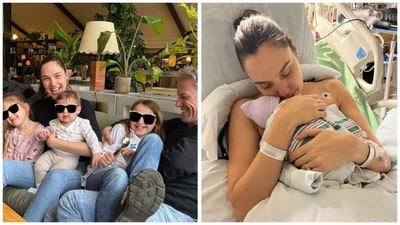 Actor Gal Gadot and Jaron Varsano welcomed their fourth child, a girl named Ori, earlier this year. In March, Gal shared a picture on Instagram from the hospital bed. She wrote, “My sweet girl, welcome. The pregnancy was not easy, and we made it through. You have brought so much light into our lives, living up to your name, Ori, which means ‘my light’ in Hebrew. Our hearts are full of gratitude. Welcome to the house of girls.. daddy is pretty cool too.” Gal has been married to Jaron since 2008. Actor Gal Gadot and Jaron Varsano welcomed their fourth child, a girl named Ori, earlier this year. In March, Gal shared a picture on Instagram from the hospital bed. She wrote, “My sweet girl, welcome. The pregnancy was not easy, and we made it through. You have brought so much light into our lives, living up to your name, Ori, which means ‘my light’ in Hebrew. Our hearts are full of gratitude. Welcome to the house of girls.. daddy is pretty cool too.” Gal has been married to Jaron since 2008.