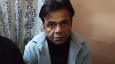 Rajpal Yadav snatches a journalist's phone Rajpal Yadav snatches a journalist's phone