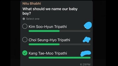 An Indian couple's K-drama-inspired baby names went viral, sparking mixed reactions online. (X/@divyaathedivaaa) An Indian couple's K-drama-inspired baby names went viral, sparking mixed reactions online. (X/@divyaathedivaaa)