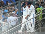 India's Virat Kohli (R) and captain Rohit Sharma India's Virat Kohli (R) and captain Rohit Sharma